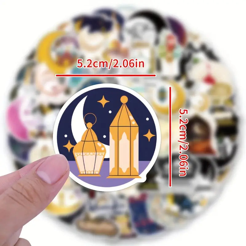 Islamic sticker for kids 5.2cm height 5.2cm width 