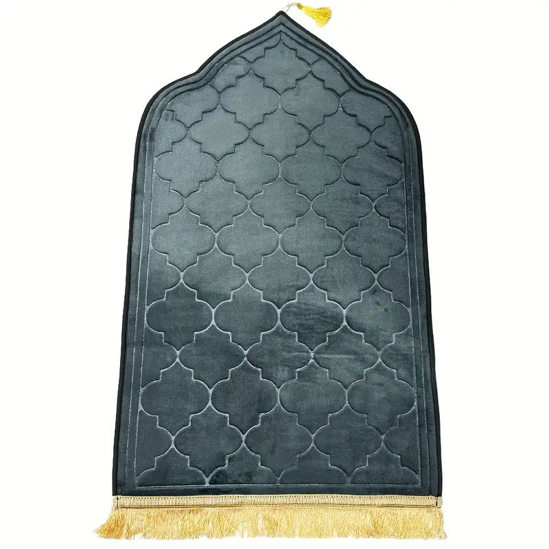 prayer mat dark grey