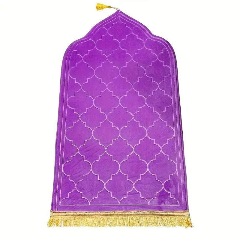 prayer mat light purple color